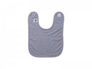 Sublimation Baby Bib (Gray, 29*37cm)