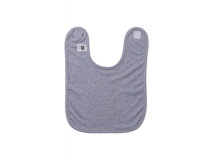 Sublimation Baby Bib (Gray, 29*37cm)