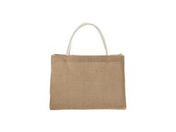 Bolsa de compras de lino DTF (30 * 40 * 12 cm)