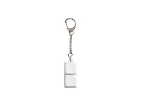 Sublimation Keyboard Fidget Keychain(Double-Key, LED)