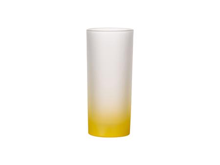 10oz Sublimation Glass Mug (Gradient Color Yellow)