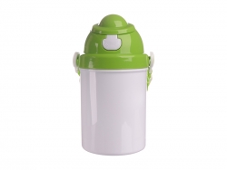 Bouteille / gourde pour enfant vert Sublimation Transfert Thermique