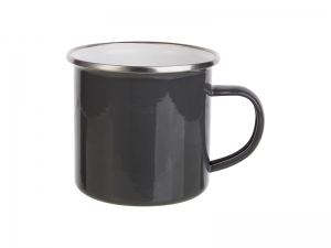 Sublimation 12oz Enamel Mug (Gray)