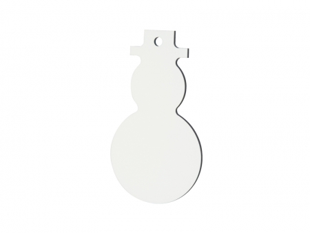 Sublimation HardBoard Ornament Snowman