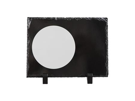 Slate with Sublimatable White Circle Patch (15*20cm/5.9"*7.9")