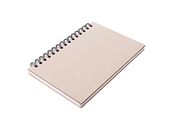 Caderno com aros A5 Madeira compensada (14.1*21cm) 