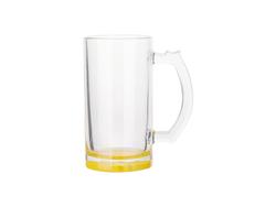 Jarra Cerveza Cristal Transparente 16oz(Amarillo)