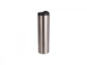 20oz/600ml Sublimation Blank Stainless Steel Flask(Silver)