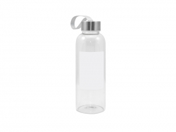 Bouteille en verre 420 ml avec étiquette rectangulaire Sublimation Transfert Thermique