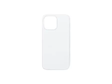 Sublimation Blanks iPhone 15 Plus Cover with insert (Rubber, White)