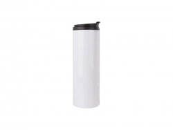 16oz/500ml Sublimation Stainless Steel Flask (White)