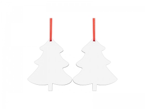 Sublimation Blanks Double-Sided MDF Ornament (2021 Tree)