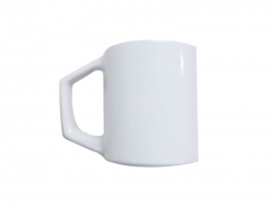 Mug avec anse angulaire Sublimation Transfert Thermique