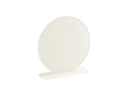 Marco de foto con base de acrílico con código QR (Circular,15*15.2*0.4cm)