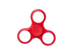 Spinner Plástico Sin Insert (Torbellino, Rojo)