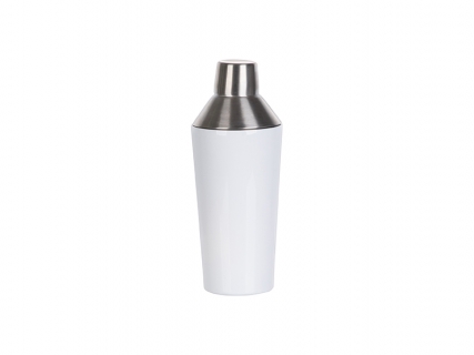22oz/650ml Sublimation Stainless Steel Cocktail Shaker (White)