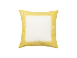 Fronha Almofada de Linho Estrelada (Amarelo, 40*40cm)