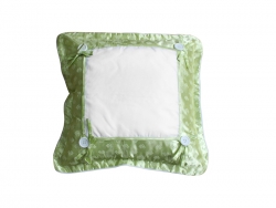 Housse de coussin Super Quality 40 x 40 cm vert clair Sublimation Transfert Thermique