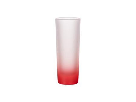 3oz Sublimation Shot Glass (Gradient Color Red)