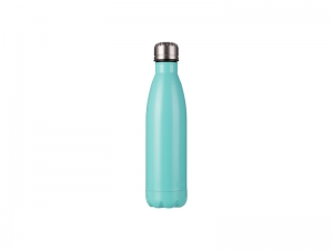 Sublimation 17oz/500ml Stainless Steel Cola Bottle (Mint green)