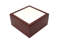 Sublimation Jewelry Box(6*6, Brown)