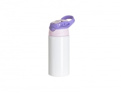 Sublimation Blanks 17oz/500ml White Aluminium Water Bottle With Lid