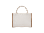 DTF Printable Blank Linen Tote Bag with Bleached Canvas