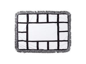 Sublimation Blanks 15 Panel Plush Throw Blanket (76*101cm/30&quot;x 40&quot;)