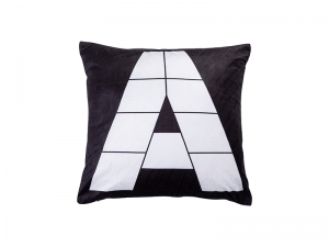 Sublimation 9 Panel Plush Pillow Cover (A-Shape, 40*40cm/15.75&quot;x15.75&quot;)