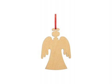 Sublimation Blanks Double-sided Plywood Ornament (Angel)