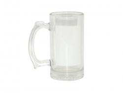 Jarra Cerveza 16oz con Parche Blanco