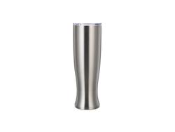 25oz/750ml Vase Shaped Pilsner Style Beer Tumbler(Prateado)