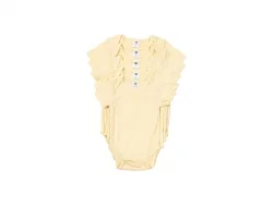 Mono Bebé Manga Corta Talla M (Amarillo,3-6M)