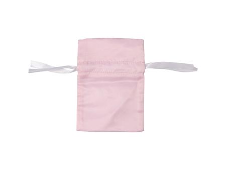 Bolsa Cordón Satén Rosa (9*14cm)