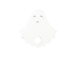 Sublimation Blanks Hardboard Name Tag (6.5*6.5*0.3cm,Halloween Ghost Shape)