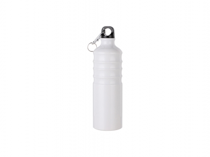 Sublimation 750ml Aluminum Water Bottle (White)