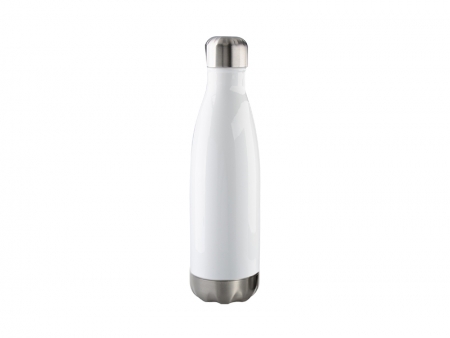 Sublimation 17oz/500ml Stainless Steel Coka Bottle(White)