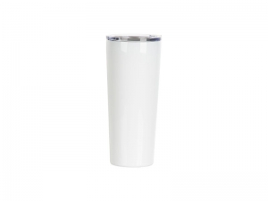 Sublimation 22oz/650ml Stainless Steel Tumbler (White)