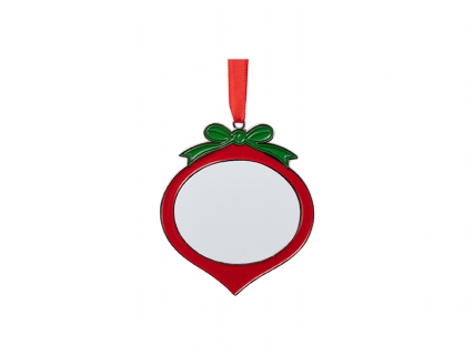 3” Sublimation Blank Ball Metal Ornament