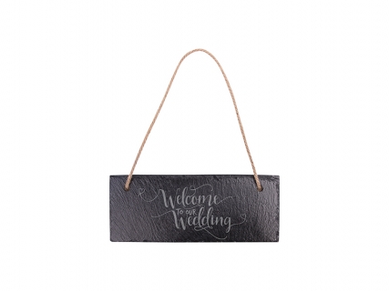 Rectangular Hanging Slate(25*10cm)