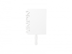 Sublimation Blanks Graduation Fan (2023)