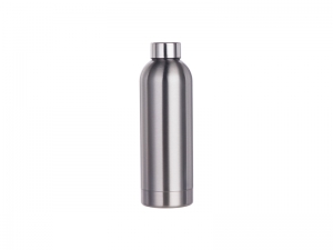 Sublimation 25oz/750ml Single Wall Stainless Steel Sport Bottle (Silver)