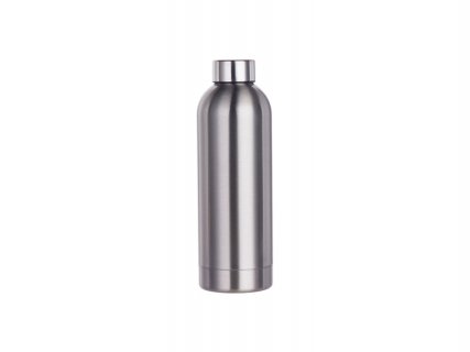 Sublimation 25oz/750ml Single Wall Stainless Steel Sport Bottle (Silver)