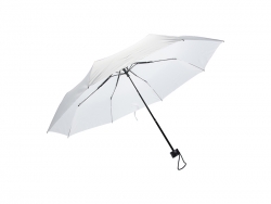 三折雨伞（白色布）
