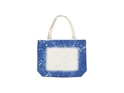 Tote Bag Linho Estrelado  (Azul,  48*35cm)