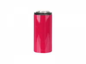 Sublimation 12oz/350ml Stainless Steel Skinny Can Cooler(Red)