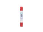 Iron-On Heat Transfer Glossy Vinyl(Red, 12IN*5FT)