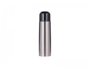 Sublimation 500ml Silver Flask Thermos Bottle