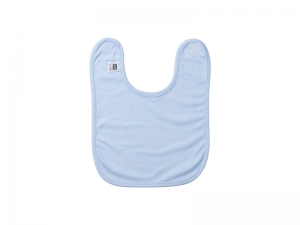 Sublimation Baby Bib (Light Blue, 29*37cm)