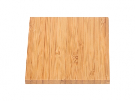 Square Bamboo Coaster (9.7cm)